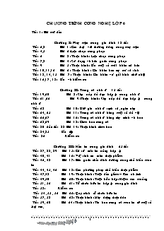 Giáo án Công nghệ Lớp 6 - Tiết 1-36