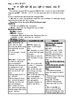 Giáo án Công nghệ Lớp 6 - Tiết 19-24