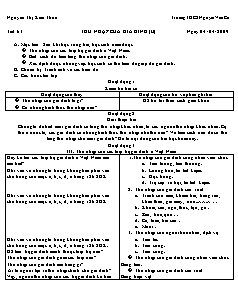 Giáo án Công nghệ Lớp 6 - Tiết 63: Thu nhập của gia đình (Tiếp theo) - Nguyễn Thị Kim Thoa