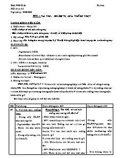 Giáo án Công nghệ Lớp 7 - Chương trình cả năm (Chuẩn kiến thức)