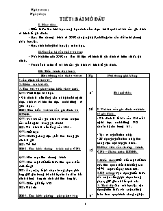 Giáo án điện tử Công nghệ Lớp 6 - Chương trình cả năm (Chuẩn kiến thức)