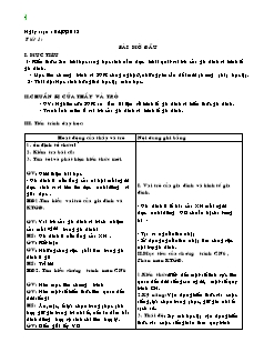 Giáo án điện tử Công nghệ Lớp 6 - Chương trình cả năm (Chuẩn kĩ năng)