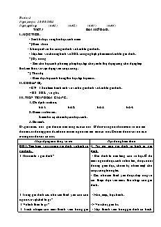 Giáo án Công nghệ Lớp 6 - Chương trình cả năm (Bản 2 cột chuẩn kĩ năng)