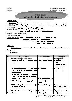 Giáo án Công nghệ Lớp 6 - Tiết 14: Thực hành cắt khâu vỏ gối hình chữ nhật (Tiếp theo) - Hoàng Thị Thúy Loan