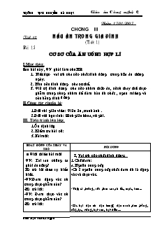 Giáo án Công nghệ Lớp 6 - Tiết 37-65 - Lê Bá Ngọc