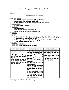 Giáo án Công nghệ Lớp 7 - Bài 12-20