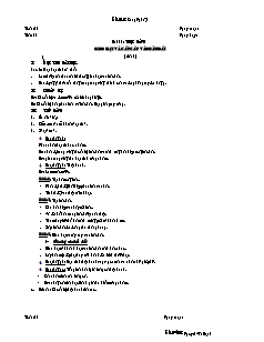 Giáo án Công nghệ Lớp 7 - Tiết 29: Thực hành gieo hạt và cấy cây vào bầu đất (Tiết 1) - Nguyễn Văn Hạnh