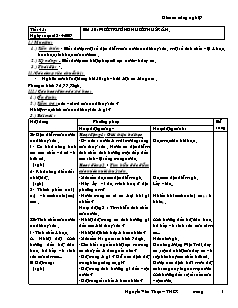 Giáo án Công nghệ Lớp 7 - Tiết 45: Môi trường nuôi thủy sản - Nguyễn Văn Thạo