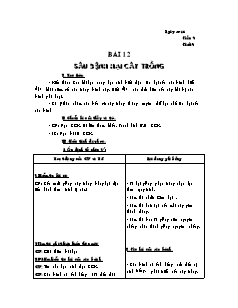 Giáo án Công nghệ Lớp 7 - Tuần 9