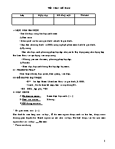 Giáo án điện tử môn Công nghệ Lớp 6 - Chương trình cả năm (Bản chuẩn kiến thức)