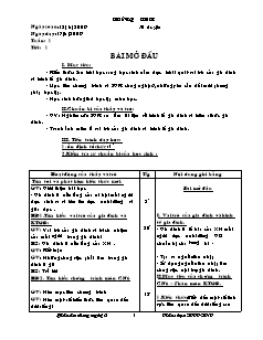 Giáo án điện tử môn Công nghệ Lớp 6 - Chương trình cả năm (Bản chuẩn kĩ năng)