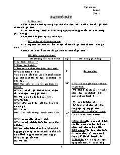 Giáo án môn Công nghệ Lớp 6 - Chương trình cả năm (Bản 2 cột chuẩn kĩ năng)