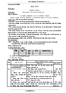 Giáo án Công nghệ Lớp 7 - Chương trình cả năm - Trường THCS Vô Tranh