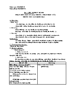 Giáo án Công nghệ Lớp 7 - Tiết 12, Bài 14: Thực hành nhận biết một số loại thuốc, nhãn hiệu của thuốc trừ sâu bệnh hại