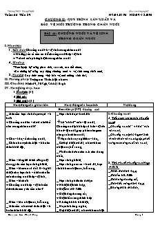 Giáo án Công nghệ Lớp 7 - Tuần 22 - Trường THCS Phong Phú B