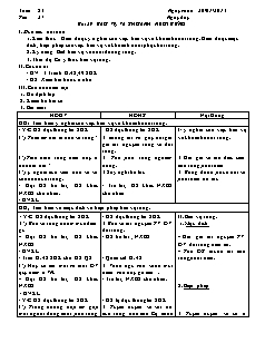 Giáo án Công nghệ Lớp 7 - Tuần 23 (Bản đẹp)