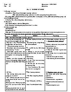 Giáo án Công nghệ Lớp 7 - Tuần 24 (Bản đẹp)