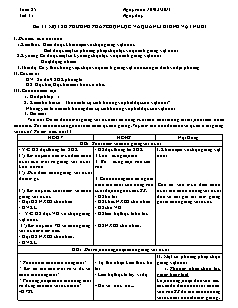 Giáo án Công nghệ Lớp 7 - Tuần 25 (Bản đẹp)