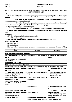 Giáo án Công nghệ Lớp 7 - Tuần 26 (Bản đẹp)