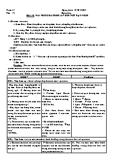 Giáo án Công nghệ Lớp 7 - Tuần 27 (Bản đẹp)