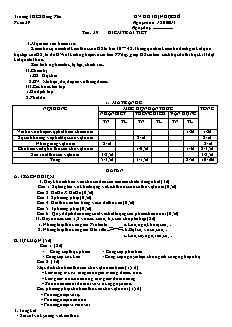 Giáo án Công nghệ Lớp 7 - Tuần 29 - Đỗ Thị Ngọc Sở