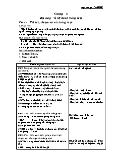 Giáo án Công nghệ Lớp 7 - Tiết 1-8 (Bản hay)