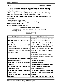 Giáo án Công nghệ Lớp 9 - Phần: Điện dân dụng - Chương trình cả năm - Trần Văn Thiệu