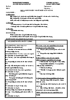 Giáo án Công nghệ Lớp 9 - Phần: Điện dân dụng - Tiết 1-17 - Ngô Thị Thanh Nguyệt