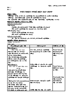 Giáo án Công nghệ Lớp 9 - Phần: Điện dân dụng - Tiết 1-25 (Bản hay)