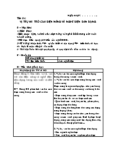 Giáo án Công nghệ Lớp 9 - Phần: Điện dân dụng - Tiết 1-56