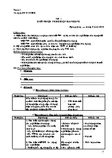 Giáo án Công nghệ Lớp 9 - Phần: Điện dân dụng - Trương Trọng Khoa