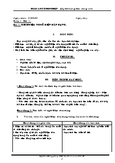 Giáo án Công nghệ Lớp 9 - Phần: Mạng điện trong nhà - Tiết 1-32 - Trịnh Xuân Thắng