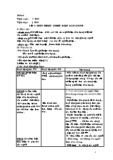 Giáo án Công nghệ Lớp 9 - Tiết 1-14 (Bản đẹp)