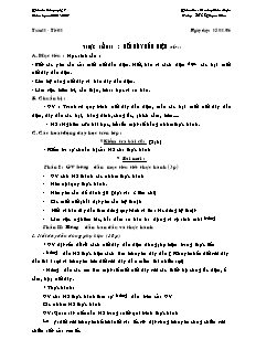 Giáo án Công nghệ Lớp 9 - Tiết 11: Thực hanh nối dây dẫn điện (Tiết 3) - Hoàng Văn Luận