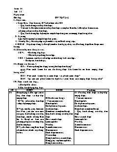 Giáo án Công nghệ Lớp 9 - Tiết 33: Ôn tập (Tiếp theo)