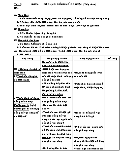 Giáo án môn Công nghệ Lớp 9 - Tiết 8, Bài 4: Thực hành sử dụng đồng hồ đo điện (Tiếp theo)