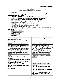 Giáo án nghề Công nghệ Lớp 9 - Phần: Điện dân dụng - Tiết 1-35 (Bản hay)