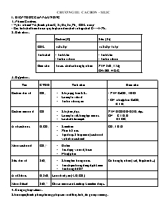 Đề cương chi tiết ôn tập Hóa học Lớp 11 - Chương 3: Cacbon. Silic