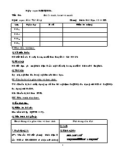 Giáo án Hóa học Lớp 11 - Bài 2-24