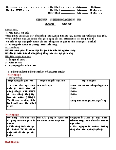 Giáo án Hóa học Lớp 11 - Bài 25: Ankan