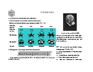 Giáo án Hóa học Lớp 11 - Bài 36: Xicloankan (Bản hay)