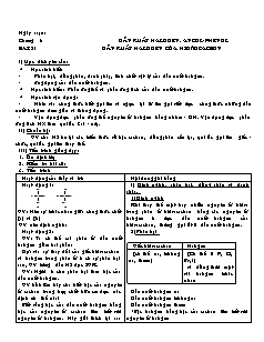 Giáo án Hóa học Lớp 11 - Bài 51-61