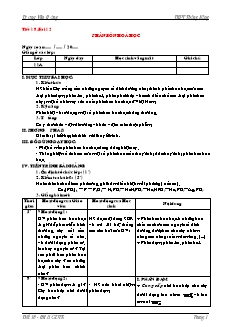 Giáo án Hóa học Lớp 11 - Chương 2: Nitơ. Phopho - Tiết 18, Bài 12: Phân bón hóa học - Trương Văn Hưởng