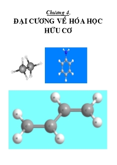 Giáo án Hóa học Lớp 11 - Chương 4: Đại cương về hóa học hữu cơ (Bản đẹp)