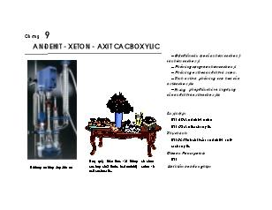 Giáo án Hóa học Lớp 11 - Chương 9: Andehit Xeton. Axit Cacboxylic