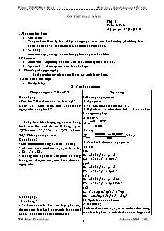 Giáo án Hóa học Lớp 11 - Chương trình cả năm - Trường THPT Minh Khai