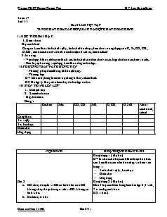 Giáo án Hóa học Lớp 11 nâng cao - Bài 24: Luyện tập tính chất của Cacbon, Silic và hợp chất của chúng - Lưu Ngọc Hân