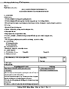 Giáo án Sinh học Lớp 7 - Bài 12: Một số giun tròn khác và đặc điểm chung của ngành giun tròn - Nguyễn Phi Sang