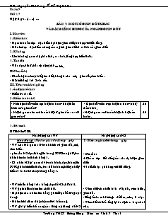 Giáo án Sinh học Lớp 7 - Bài 17: Một số giun đốt khác và đặc điểm chung của ngành giun đốt - Nguyễn Phi Sang