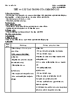 Giáo án Sinh học Lớp 7 - Tiết 44: Cấu tạo trong của chim bồ câu (Bản hay)